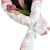 Protección para brazos protector solar para conducir mariposa 2024 niñas versión coreana de ultravioleta nuevos guantes de seda helada manga anti-sol manga de hielo