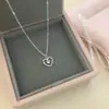 Colar Geométrico com Laço Rosa Doce da Moda, Corrente de Clavícula Exquisita e Versátil, Gargantilha com Pingente Coração para Mulheres