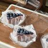 Lancheira, Caixa para Bolo Fatiado, Caixa para Levar Tiramisu, Caixa de Porção Basca, Caixa de Plástico para Assar de Grau Alimentício