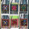 Bolso Cruzado de Estilo Étnico de Yunnan con Características Étnicas, Bolso con Borla Bordada para Actuaciones de Danza, Regalo Souvenir de Viaje para Mujeres