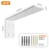 Soporte de Pared para Estante Código de Esquina para Partición Marco de Soporte Triangular de Carga Madera en Forma de L Estante de Almacenamiento Colgante Fijo Venta al por Mayor