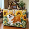 Bolsa de Ombro Tote Acolchoada com Estampa Moda Tendência Feminina Novo Produto 3D Transfronteiriço Temu Amazon