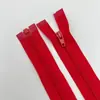 Atacado do Fabricante Zíper de Nylon com Abertura Total Nº 3, Zíper de Abertura Única, Zíper Colorido, Corrente de Zíper para Roupas