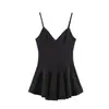 Ropa Europea y Americana Transfronteriza para Mujer Za Aliexpress Venta Caliente Verano Nueva Moda Mono Vestido de Lunares