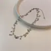 Collar Exquisito de Borlas de Verano para Mujer Cadena de Clavícula de Lujo Ligero Diseño de Nicho Cadena Elegante Cadena Moderna