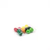 Producción de fábrica tableros de ajedrez de colores juguete de madera para niños piezas de ajedrez pequeñas humanoides
