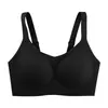 Sujetador sin costuras de gel suave con soporte, minimizador de busto grande, push-up y elevación, talla grande, sujetador inalámbrico para mujer, anti-flacidez