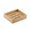 Amazon Folk Hotel Ecológico Muy Impermeable Bambú Madera Baño Caja de Jabón Botella de Loción Vaso para Enjuague Bucal Dispensador de Pañuelos Almacenamiento