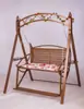 Columpio Doble para Patio Silla Mecedora de Hierro Forjado para el Hogar Silla de Ocio para Balcón Silla Mecedora Europea Columpio Infantil para Interiores