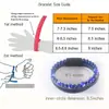 Pulsera Retro de Ojo de Diablo Multicapa para Hombre Transfronteriza Tejida a Mano Punk Acero Inoxidable Magnético Lapislázuli Ojo de Tigre
