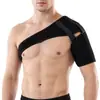 Coderas deportivas transfronterizas para adultos, equipo de soporte para el hombro para levantamiento de pesas y entrenamiento de fuerza, correa de fijación de compresión ajustable para hombres