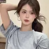 Brincos de Argola Grandes Dupla Camada Minimalistas e Elegantes para Mulheres, Novo Estilo 2025, Estilo Ins Hong Kong, Estilo Minimalista Versátil de Alta Qualidade Atacado
