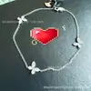 Collar de Dos Mariposas Nuevo Modelo de Gama Alta Gf, Cadena para Clavícula Femenina de Moda de Lujo Ligero Nicho, Oro Blanco Chapado en Oro V, Estilo Ins