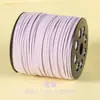Cuerda de Piel de Ciervo de 3 mm Cuerda de Cuero Doble Cara Coreana Cuerda de Terciopelo Correa de Correa de Piel de Vaca Cuerda de Gamuza Caja de Regalo Cuerda de Terciopelo Decorativa