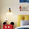 Lámpara de Noche Colgante Estrella Memphis Vintage Colorida Estilo Crema, Lámpara de Protección Ocular Cálida y Romántica para Habitación Infantil