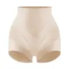 Base líquida malha calcinha de cintura alta modeladora do abdômen pós-parto calças modeladoras emagrecedoras para a parte inferior do abdômen e levantamento do bumbum camada base sem costura calças modeladoras para mulheres