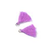 Franja Pequena de 3cm DIY para Roupas Pingente de Franja Colorido Argola para Pendurar Franja Feita à Mão Marcador de Página Acessórios de Vestuário Franja Venda por Atacado