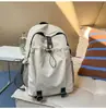 Mochila de Nailon Repelente al Agua para Mujer, Ligera, de Gran Capacidad para Viaje, Mochila Trendy para Ropa de Trabajo, Mochila para Computadora de 16 pulgadas