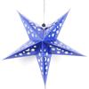 Decorações de Natal laser oco de cinco pontas estrela festival aniversário shopping center cenário layout pingente estrela tridimensional