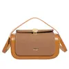 Bolsos al por mayor 2025 nueva moda bolso pequeño cuadrado de alta gama para mujer bolso de hombro cruzado para primavera y verano con textura