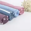 Tejido de Felpa de Algodón 40S Elástico Liso Rayado, Teñido en Hilo 95% Algodón Elástico Material para Ropa de Descanso, Manga Corta Alta Elasticidad