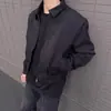 Chaqueta de nicho moderna estilo americano para hombre, nuevo modelo otoño 2026, chaqueta corta casual holgada con cuello de solapa, ropa exterior para hombre