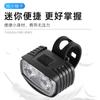 Luz recarregável USB para bicicleta ao ar livre nova luz de aviso de segurança do farol de bicicleta vermelha e branca luz traseira da bicicleta