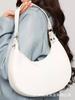 Factory direct selling 2024Bags new ladies fashion women's half-moon shoulder messenger bag fashion simple versatile style