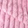 Em Estoque Tecido Canelado 5cm Imitação Pelo de Coelho Sulcado Veludo Canelado para Brinquedos, Roupas, Cachecóis, Brinquedos e Têxteis para Casa