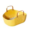 Caja de arena portátil para gatos, de gran tamaño, totalmente abierta, antisalpicaduras, enorme, inodoro para gatos, suministros para gatos