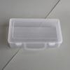 Caja de plástico transparente para joyería, material para accesorios, herramientas para joyería, caja de plástico vacía, tamaño, caja de PP, caja de embalaje para cosméticos