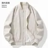 Jaqueta de voo da moda transfronteiriça primavera e outono jaqueta masculina e feminina mesmo estilo gola baseball outono e inverno jaqueta acolchoada casual da moda para casal