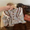 Nuevo Conjunto de Ropa de Otoño para Niñas Elegante Moderno Retro Pantalones de Campana de Otoño para Niños Estilo Otoño Ropa para Niños Celebridad de Internet Niñas