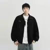 Chaqueta de Trabajo Detroit Estilo Retro Americano High Street para Pareja Primavera y Otoño Marca de Moda Holgada Versátil Cuello Solapa Chaqueta Piloto