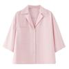 Aliexpress Atacado de Roupas Europeias e Americanas Transfronteiriças 2025 Início da Primavera Novo Estilo Camisa Simples Elegante Calças Casuais de Perna Larga