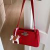 Moda de Verano 2026 Bolso de Hombro Simple Nuevo Bolso Cruzado de Alta Gama con Textura Moderno Bolso de Hombro Único Kelly para Mujer