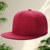 Gorra de algodón puro de ala plana con logotipo bordado personalizado hip-hop DIY sombrero para el sol hecho a medida sombrero hip-hop moda tendencia para hombres y mujeres