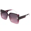 Gafas de Sol para Hombres y Mujeres Conducción Montura Cuadrada Parasol Selección de Influencers de Douyin Gafas de Sol de Montura Grande Anti-UV Venta al por Mayor Personalización
