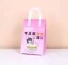 Bolsas térmicas personalizadas de alumínio espesso e tecido não tecido para viagem e entrega, adequadas para churrasco, lagostim e chá de leite