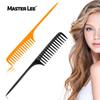 Mastri comercio exterior peine de cola puntiaguda peine de plástico de dientes grandes maquillaje flequillo púa cabello teñido cabello liso dientes anchos peine para el cabello