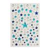 Adesivo Diamante Estrela de Cinco Pontas Azul Concerto Deve Ajudar Maquiagem Menina Adesivo Diamante Autoadesivo Gema Acrílica Adesivo