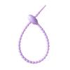 Correa de Silicona Correa para Cable de Datos Correa Envoltorio Envoltorio DIY Hebilla para Joyería Bolsa para Joyería Colgante Caja Sorpresa