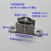 Venta al por mayor de 4 Paquetes de Poleas para Puertas de Pantalla de Aleación de Aluminio de Estilo Antiguo Ruedas con Ranura de Acero Inoxidable de 7 mm 8 mm 9 mm