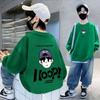 Sudadera con Forro Polar para Niños, Nuevo Estilo Primavera y Otoño 2026, Top de Moda para Niños Mayores, Estilo Urbano Fresco y Elegante