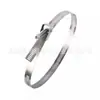 Aço Inoxidável 304 Fivela Ajustável Abraçadeira de Cabo de Aço Inoxidável Espessa Destacável Retrátil Fivela Abraçadeira de Cabo de Metal Larga Reforçada 1m de Comprimento
