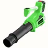 Soplador de hojas eléctrico transfronterizo, Soplador de nieve recargable, Ventilador de tambor portátil, Colector de polvo industrial de alta potencia, Soplador con batería de litio