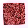 20-50-100g empaque multigramo color seda brillante brillo de seda relleno para caja de regalo de dulces de rafia