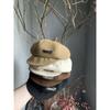 Chapéu boina infantil octogonal bico de pato menino grande babado bonito bebê abóbora moderno primavera e outono fino primavera