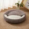 Cama para Perro Modelo Nuevo Transfronteriza, Cama Cálida de Invierno para Gato, Alfombrilla Redonda para Cama de Mascota, Cálida y Cómoda, Adecuada para Perros Grandes, Medianos y Pequeños