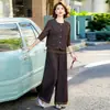 Conjunto de Tres Piezas para Madres Otoño-Invierno 2026, Atuendo Rejuvenecedor para Mujeres de Mediana Edad, Chaleco Superior de Otoño, Conjunto Elegante Versátil